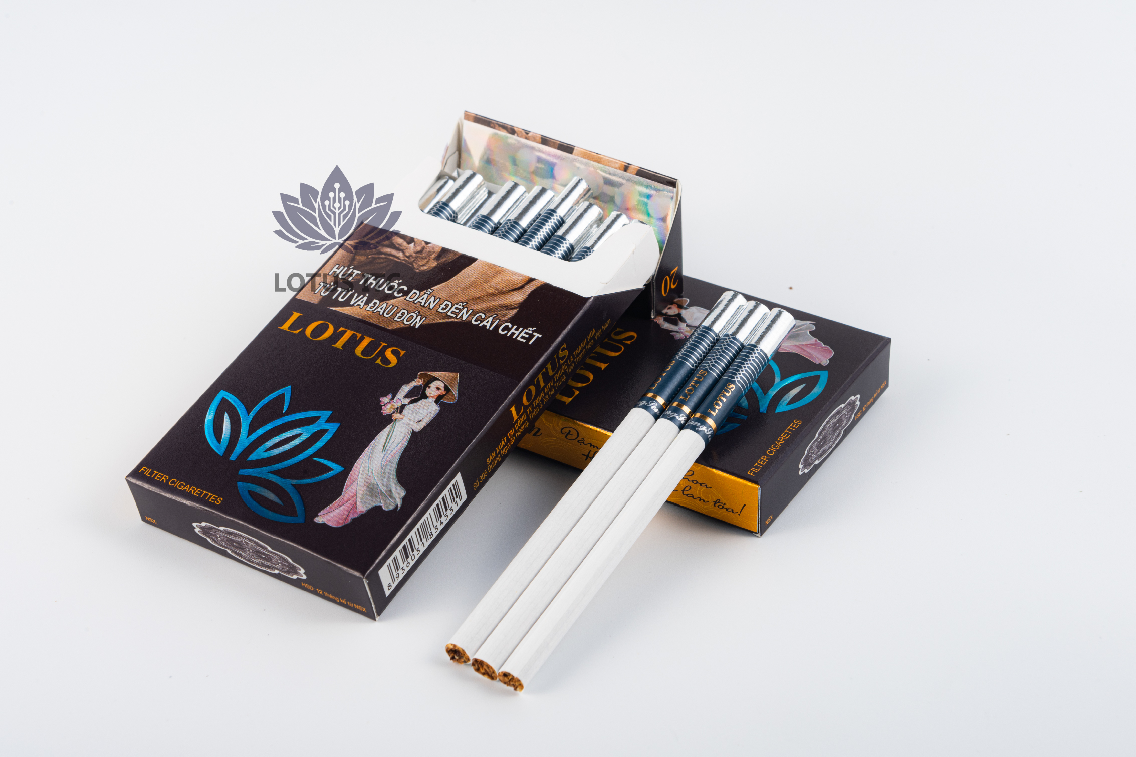 Thuốc lá Lotus slim cô gái (20 Điếu/Bao) (1 Cây/10 Bao)